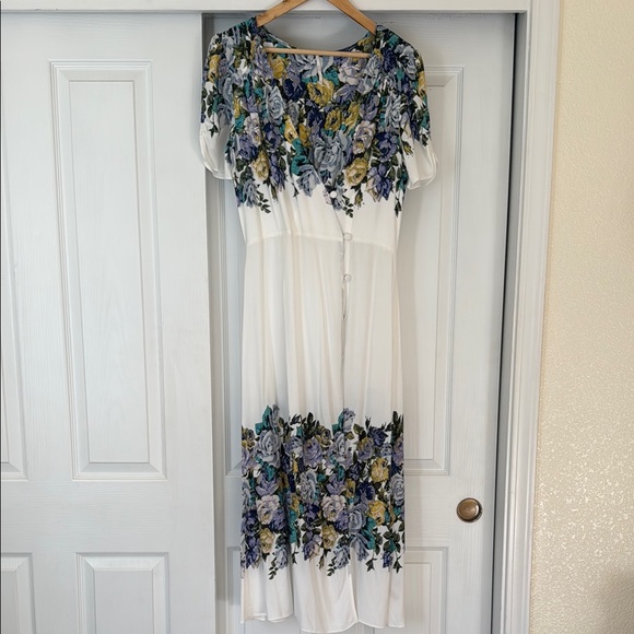 Free People Jamie Floral White Dress - Picture 6 of 9